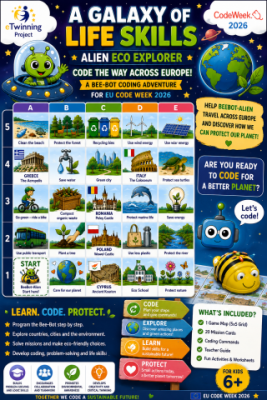 Alien Eco Explorer - Code the Way Across Europe!